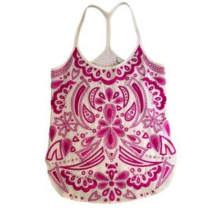 Trina Turk silk camisole tank top. Sz small